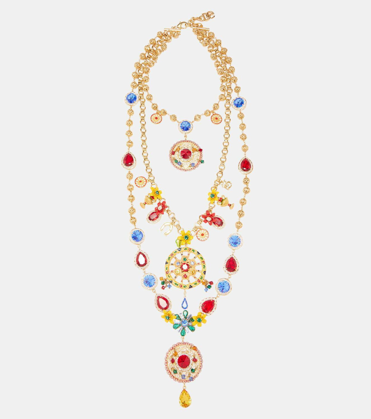 Dolce&Gabbana Embellished pendant necklace
