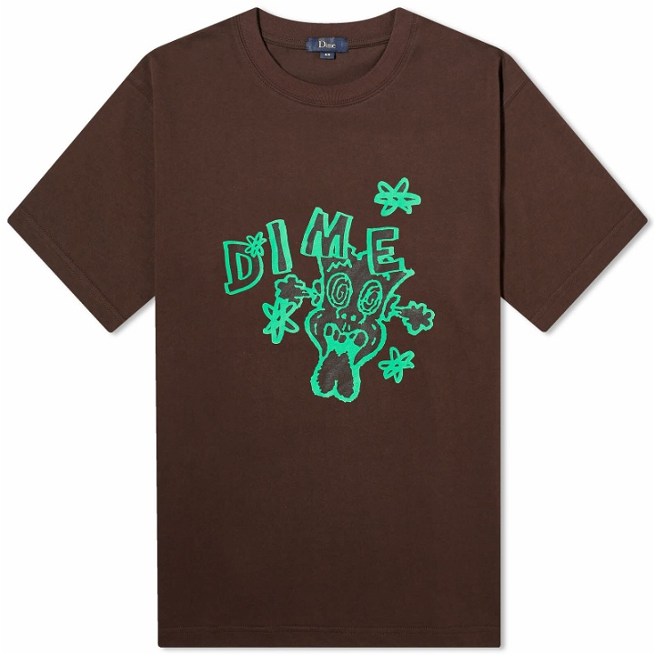 Photo: Dime Men's ISO T-Shirt in Deep Brown