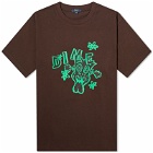 Dime Men's ISO T-Shirt in Deep Brown