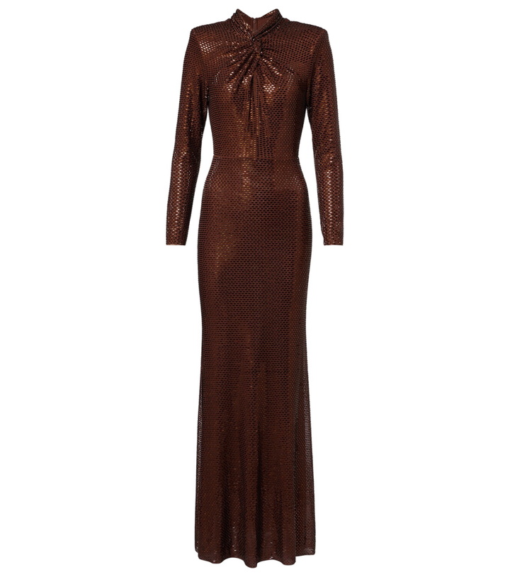 Photo: Self-Portrait Embellished gathered gown