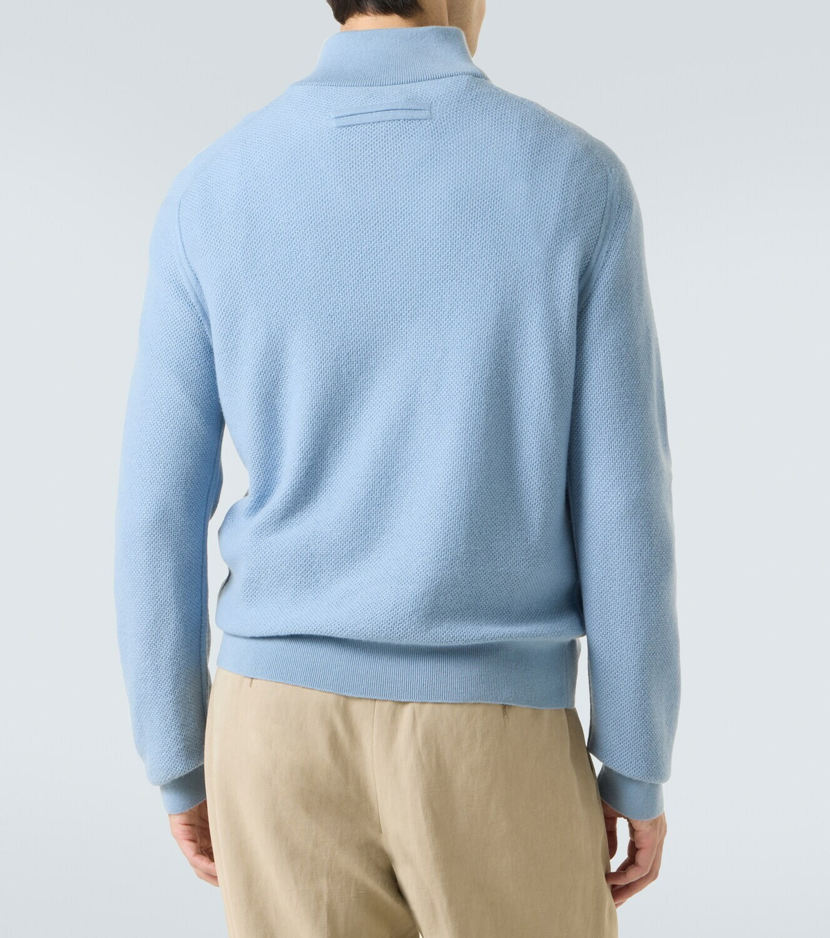 Zegna Cashmere mockneck sweater