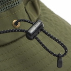 Uniform Bridge Men's Nylon Mesh Jungle Hat in Olive Green 