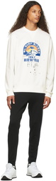 Polo Ralph Lauren White Fleece Graphic Sweatshirt