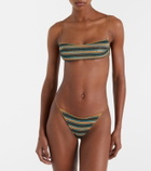 Oséree Lumière striped bikini