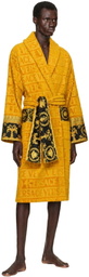 Versace Yellow 'I Heart Baroque' Bathrobe