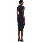 Vivienne Westwood Black Long Monday Pulling Midi Dress