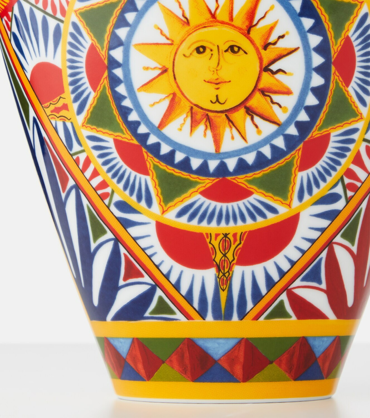 Dolce&Gabbana Casa Carretto Small porcelain vase