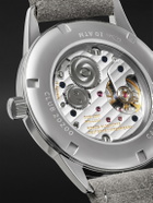 NOMOS Glashütte - Club Campus 38.5 Hand-Wound Stainless Steel and Alcantara® Watch, Ref. No. 726.GB