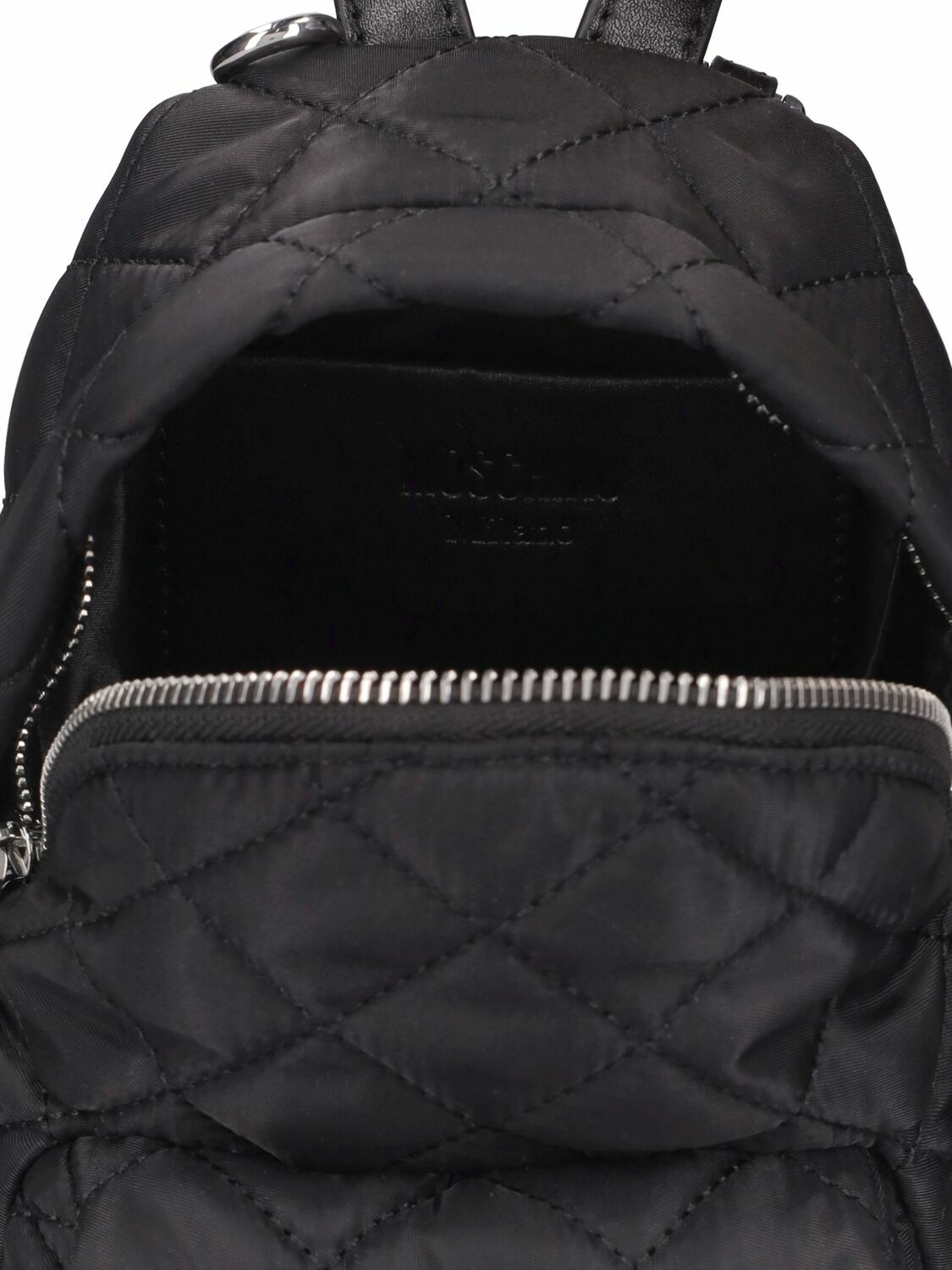MOSCHINO - Crystal Logo Mini Backpack