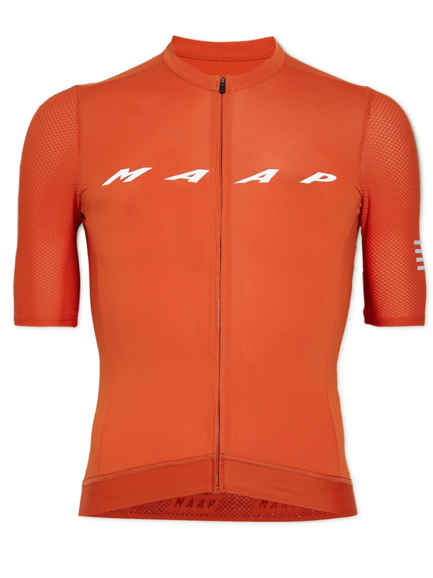 Photo: MAAP - Evade Pro Mesh-Panelled Cycling Jersey - Red