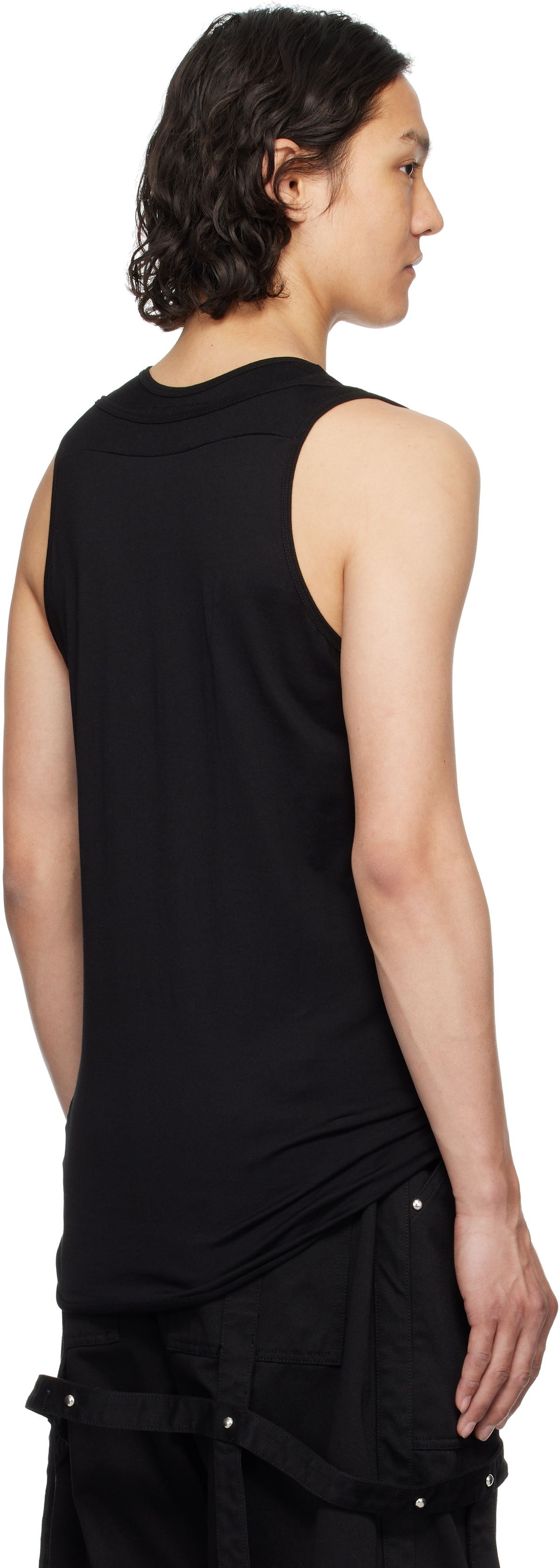 Julius Black Layered Tank Top