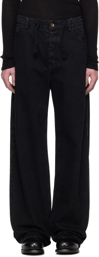 Photo: A Diciannoveventitre Black Mark Jeans