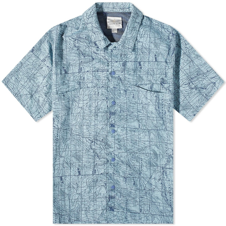 Photo: Gramicci Men's Nylon Alpine Vacation Shirt in Yosemite Blue