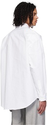 1017 ALYX 9SM White Oversized Logo Shirt