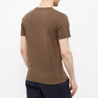 Fjällräven Men's Logo T-Shirt in Dark Olive