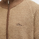 Dime Men's Double Zip Knit in Camel