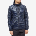 Canada Goose Men's Hybridge Lite Hoody in Atlantic Navy