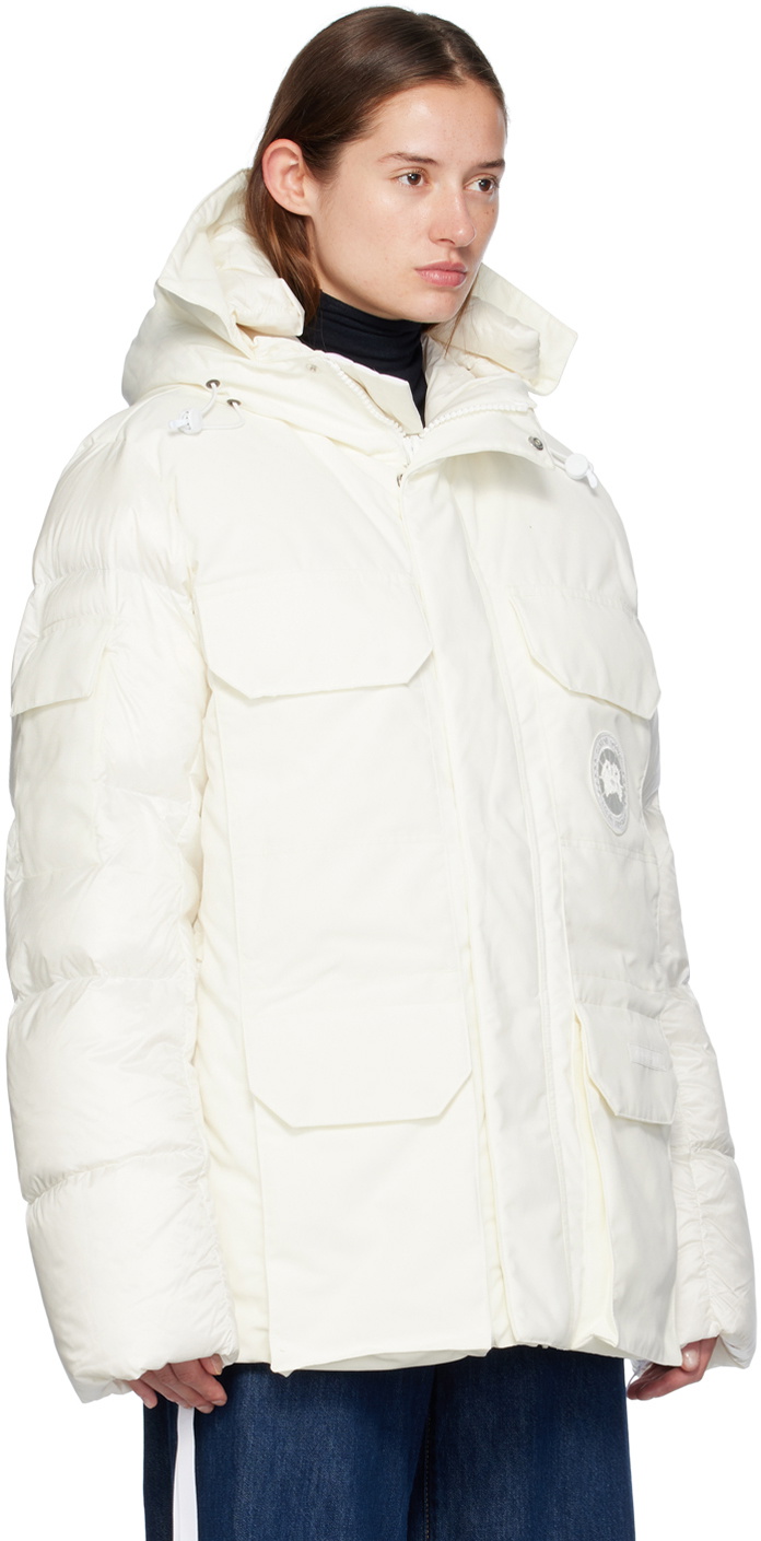 Canada Goose White Paradigm Expedition Down Parka