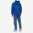 Denham x Ceizer Better Everyday Box Hoody in Sodalite Blue