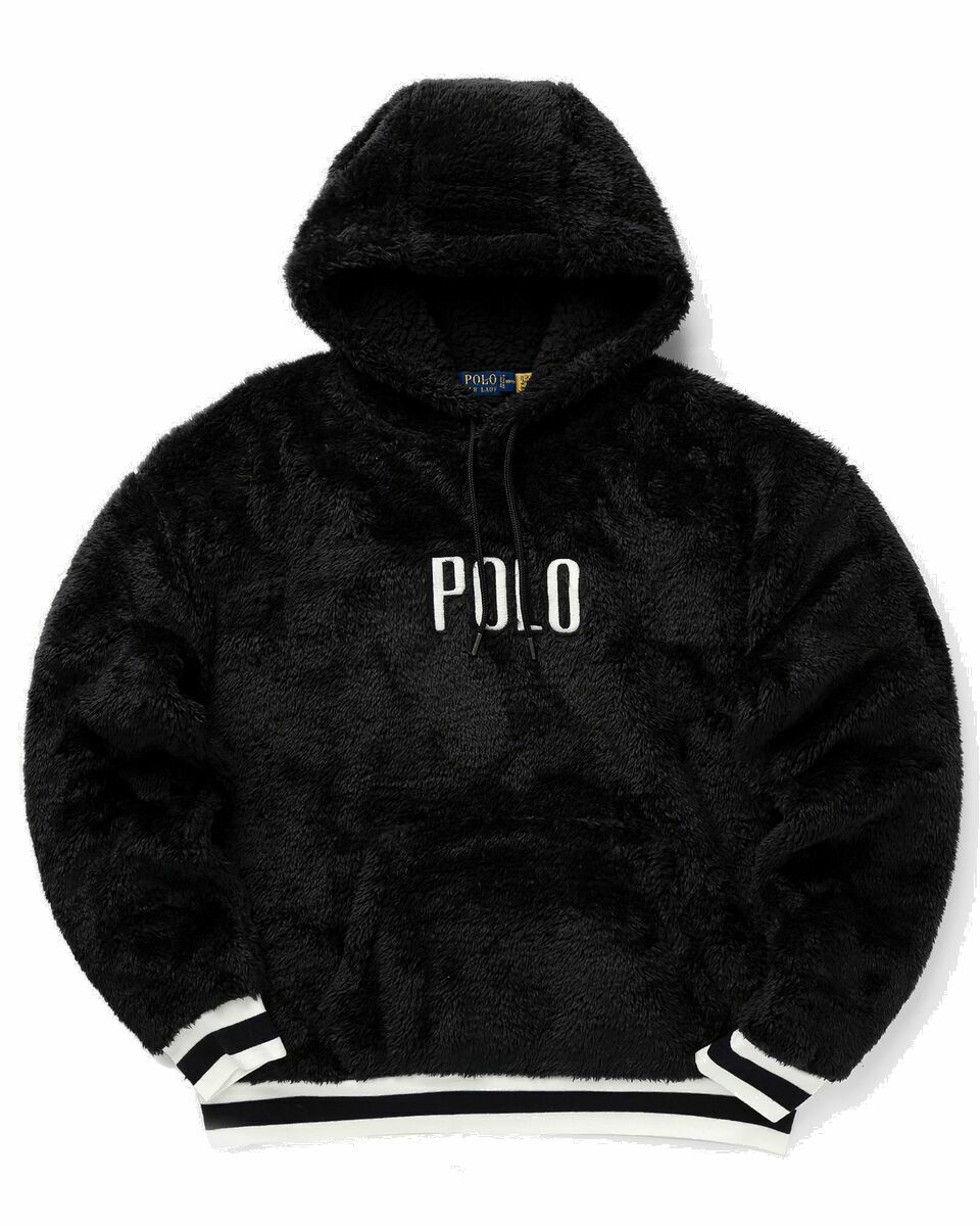 Photo: Polo Ralph Lauren Pohoodm1 Long Sleeve Sweatshirt Black - Mens - Hoodies
