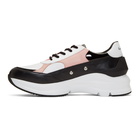 Paul Smith Black and Pink Explorer Sneakers