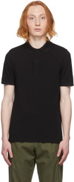 TOM FORD Black Tennis Piqué Polo