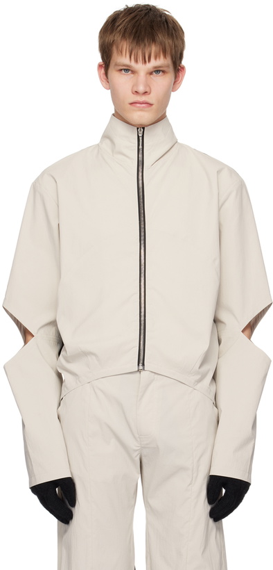 Photo: Uncertain Factor Gray No. 1 Bubble Jacket