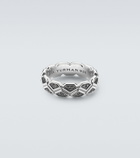 David Yurman Hex sterling silver (925) ring with diamonds