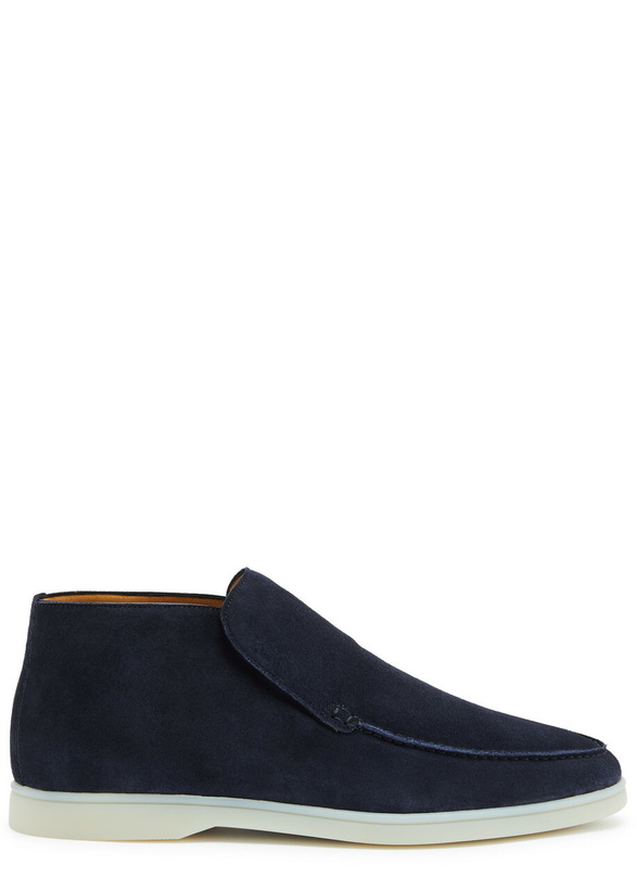 Photo: Aurélien City Suede Loafers Navy