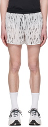 OVER OVER Gray Track Shorts