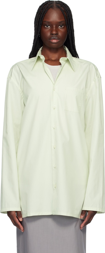 Photo: Rier Green Popeline Cotton Shirt