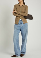 Rohe Baggy Straight-leg Jeans Blue Denim