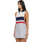 Versace Multicolor Striped Cotton-Jersey Minidress