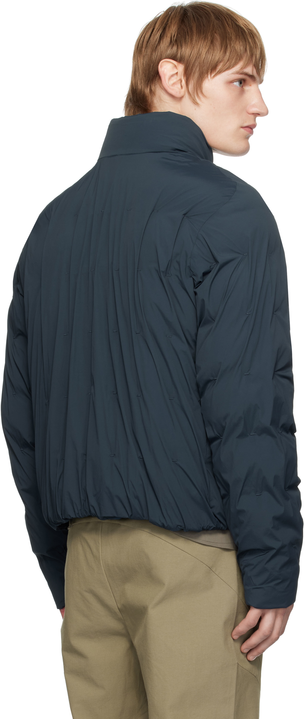 POST ARCHIVE FACTION (PAF) Navy 7.0 Right Light Down Jacket Post
