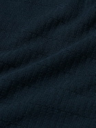Theory - Damian Cotton-Blend T-Shirt - Blue