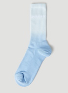 Les Chaussettes Moisson Socks in Light Blue