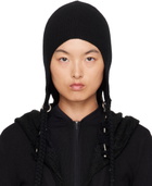 HYEIN SEO Black Tassel Charm Beanie