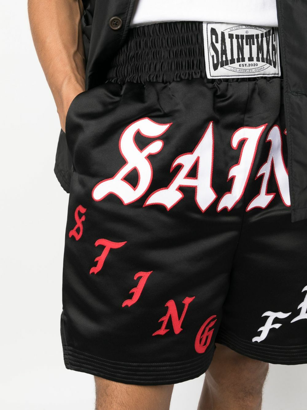 SAINT MXXXXXX - Logo Shorts SAINT Mxxxxxx