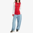 Adidas Ajax 125 Long Sleeve Jersey in Burgundy