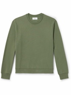 Mr P. - Cotton-Blend Jersey Sweatshirt - Green