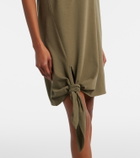 JW Anderson Cotton jersey midi dress