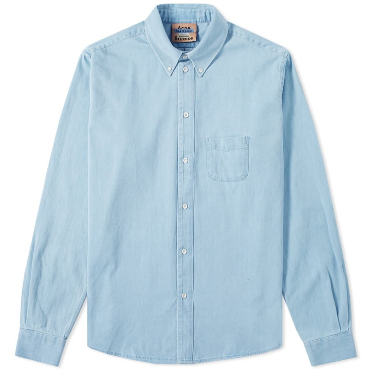 Photo: Acne Studios Seiji Denim Shirt Light Blue