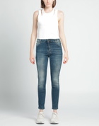 Manila Grace Womens Jeans in Blue