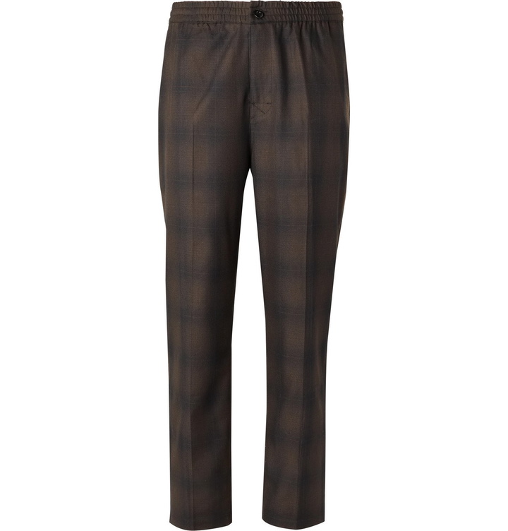 Photo: Stüssy - Bryan Checked Woven Trousers - Brown