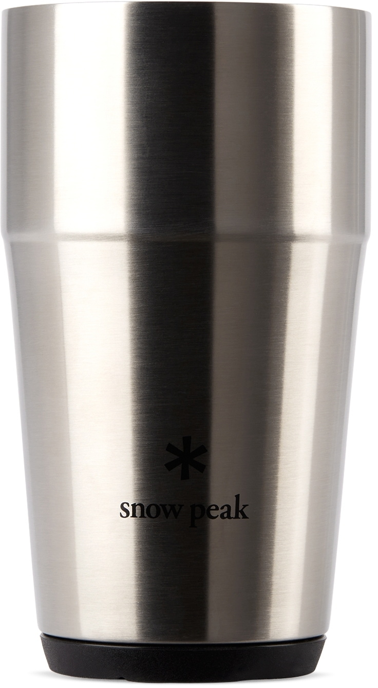 Snow Peak Silver Shimo Tumbler, 470 mL