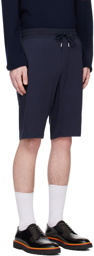 Paul Smith Navy Artist Stripe Shorts