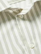 Richard James - Striped Cotton-Poplin Shirt - Green