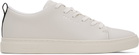 PS by Paul Smith Off-White Leather Lee Sneakers