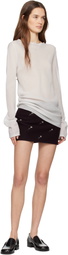 Rier Gray Wool Gauze Blouse