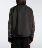 Moncler Cotton, wool, and alpaca-blend cardigan